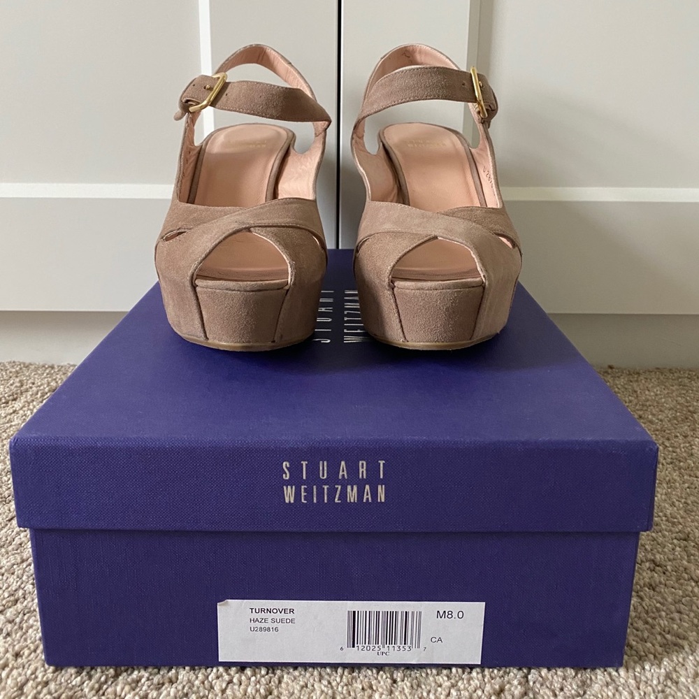 Stuart Weitzman ‘Turnover’ Wedge Platform